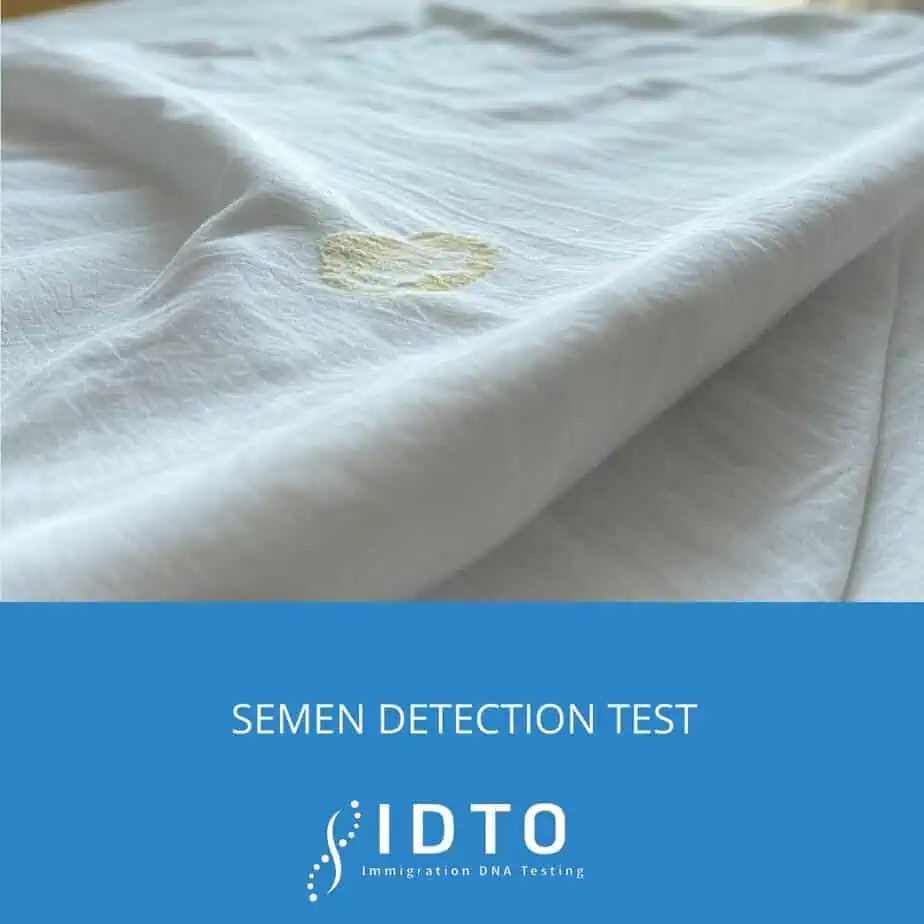 semen detect dna analysis