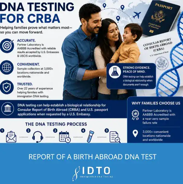 report of birth abroad dna test