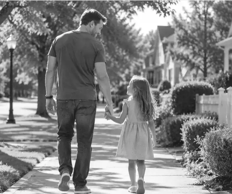father and child