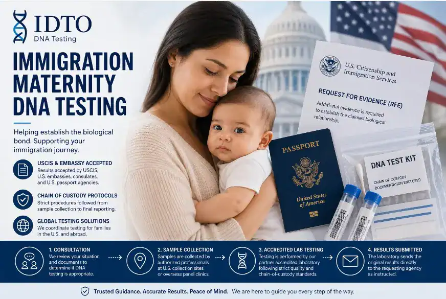 immigration maternity testing