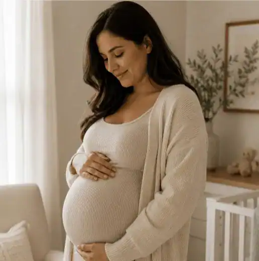prenatal paternity with pregnant woman